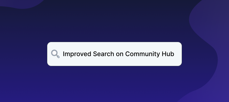 Search across Community, Academy, Documentation, Marketplace, and more with Federated Search on Community Hub
