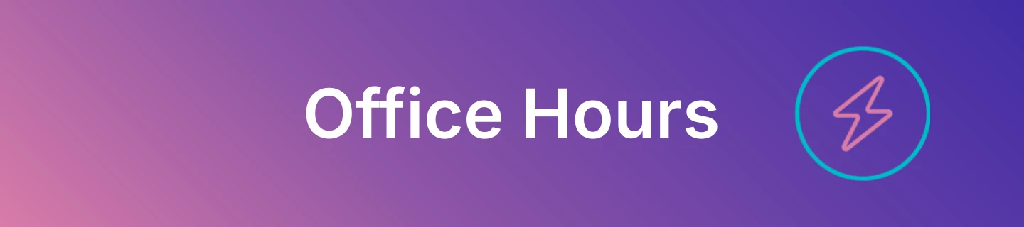 Office Hours Schedule