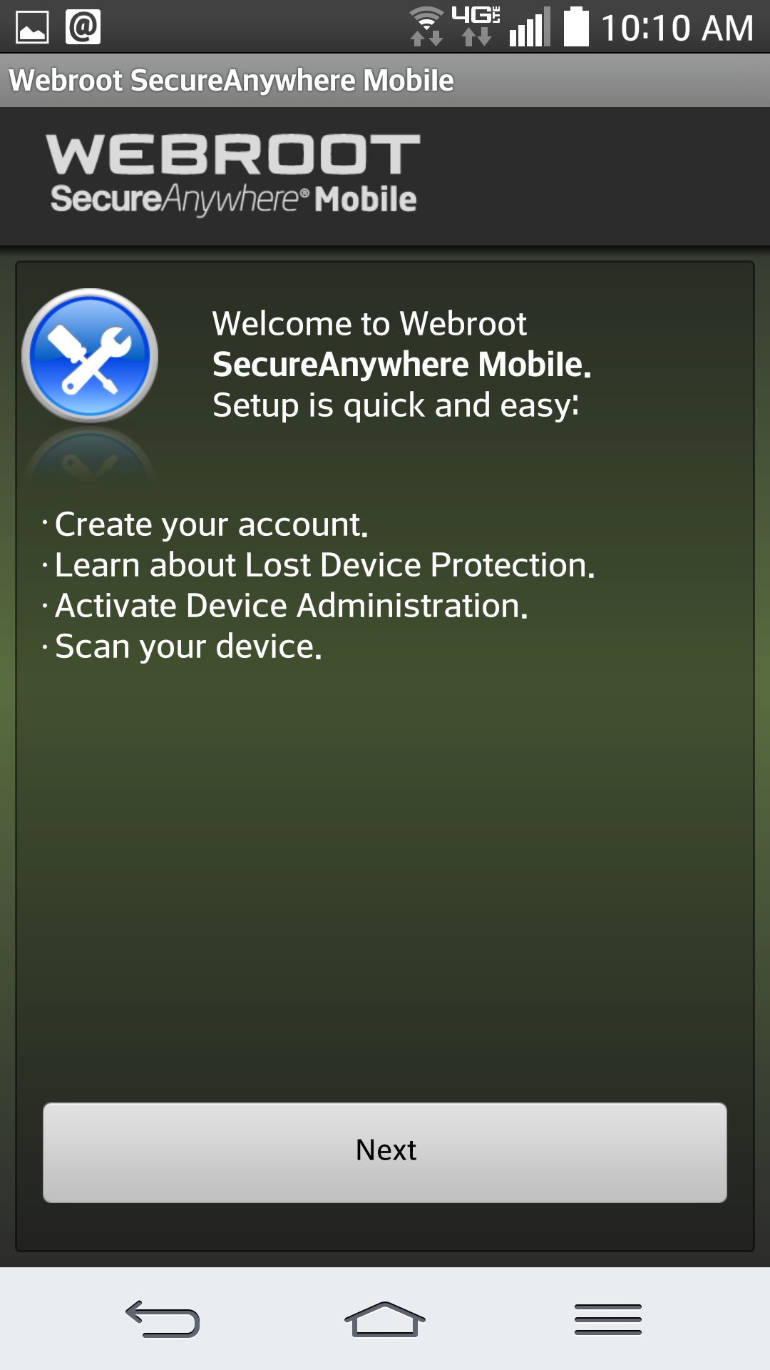 webroot internet security complete for mobile