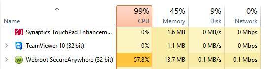 high cpu usages biglybt windows 10