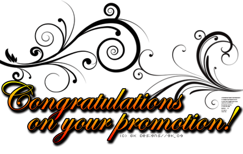 congratulations on your promotion animation