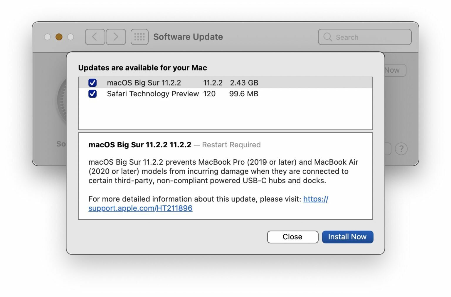 macos big sur 11.2