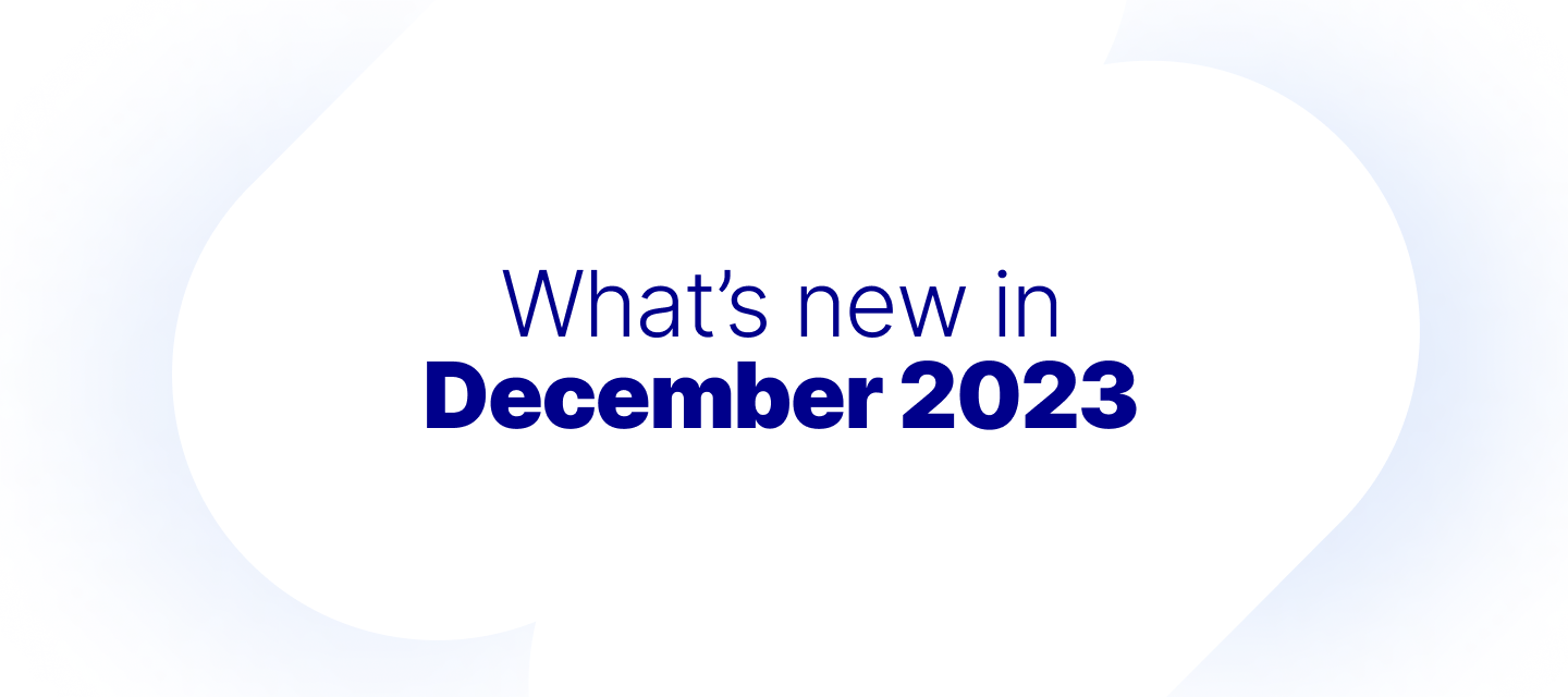 What’s New at Carbonite + Webroot: December 2023
