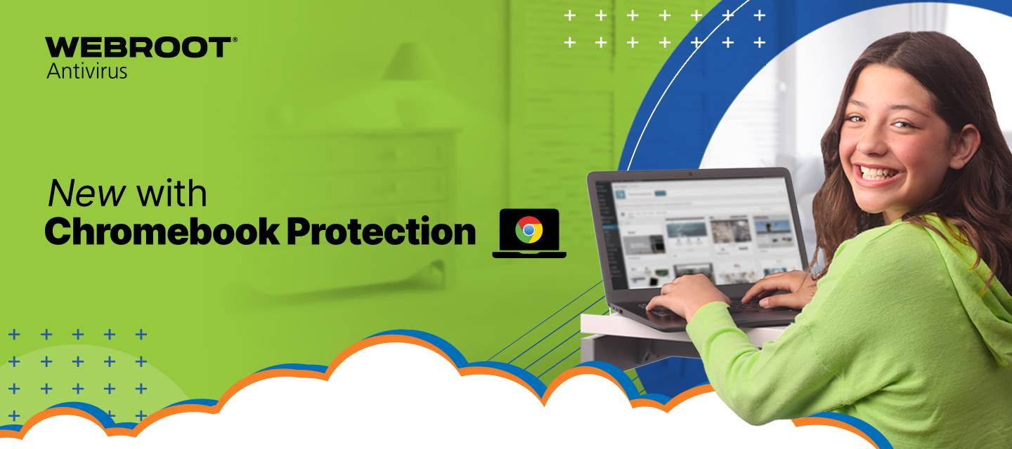 Introducing Webroot® Security for Chromebook™, a new security app designed for Chromebooks