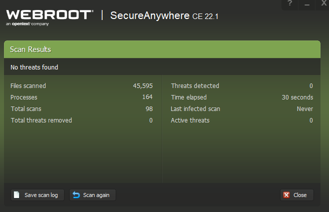 Webroot missed Trojan:O97M/Sonbokli.A!cl - which then infected