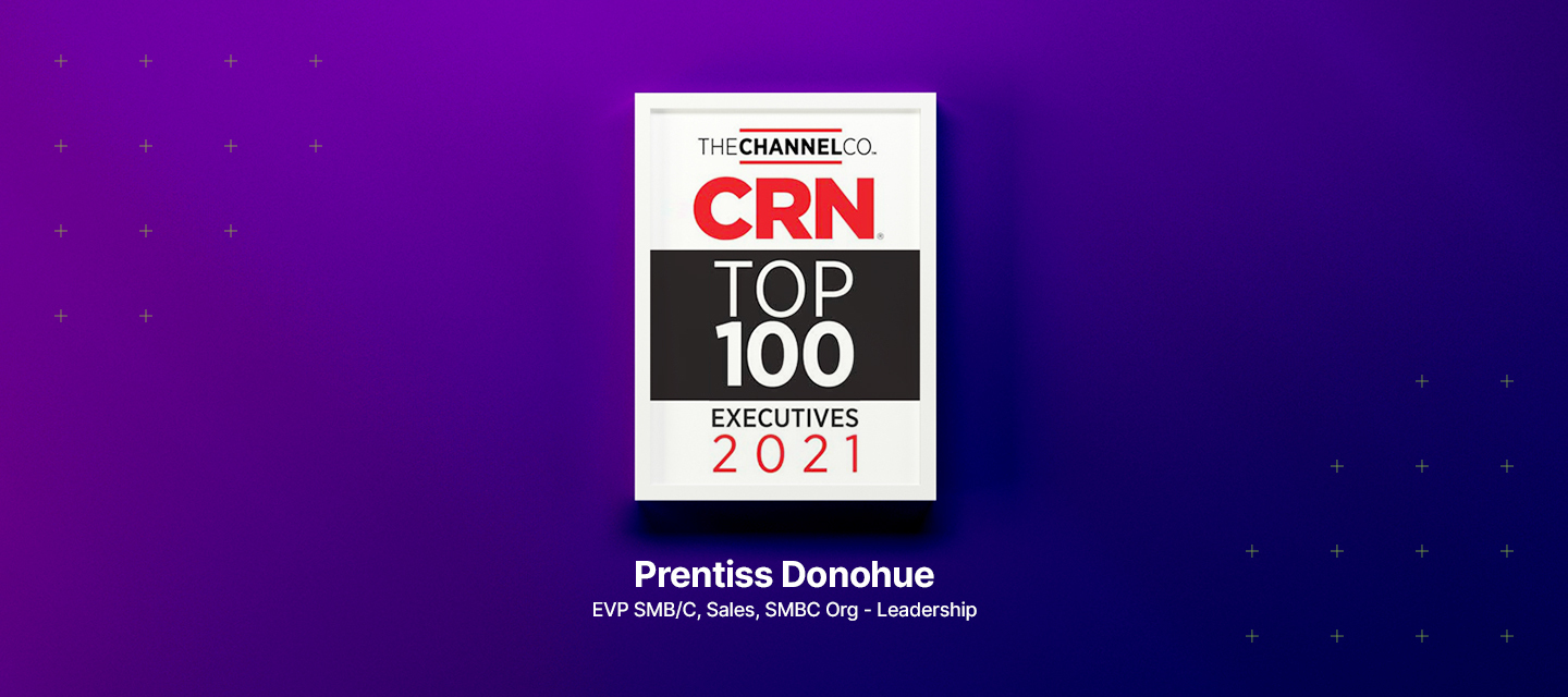 Prentiss Donohue recognized by CRN: Top 100 executives list