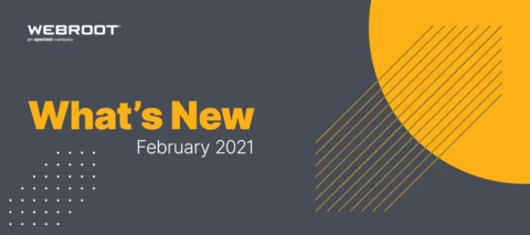 What's New at Webroot and Carbonite: February 2021