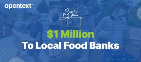 OpenText Announces $1M USD Donation to Fight Food Insecurity