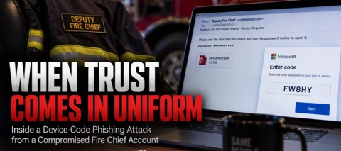 When Trust Comes in Uniform: A Device-Code Phishing Attack