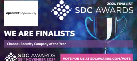 🚨 Vote for OpenText Cybersecurity at the SDC Awards 2024! 🚨