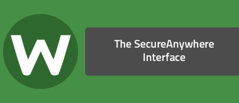 The SecureAnywhere Interface