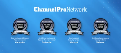 ChannelPro Network Readers' Choice Award: Webroot and Carbonite take Silver!