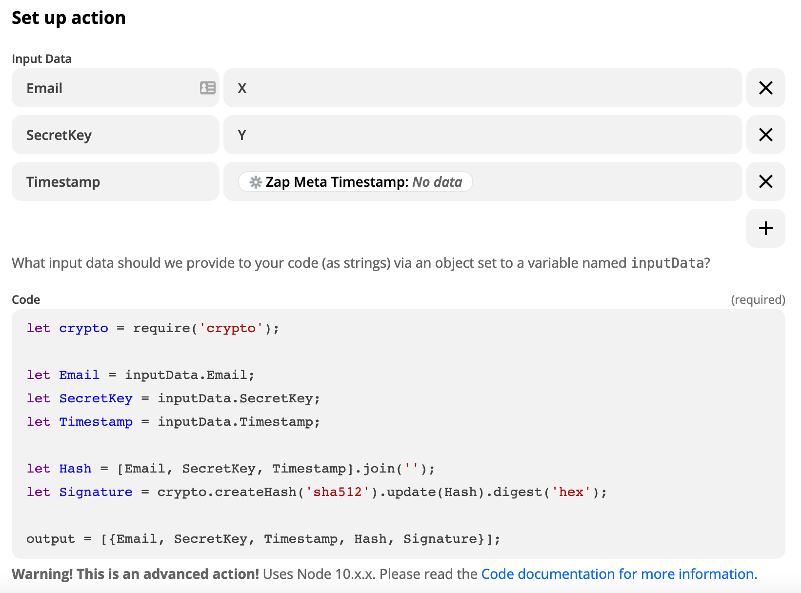 crypto hash sha512 nodejs