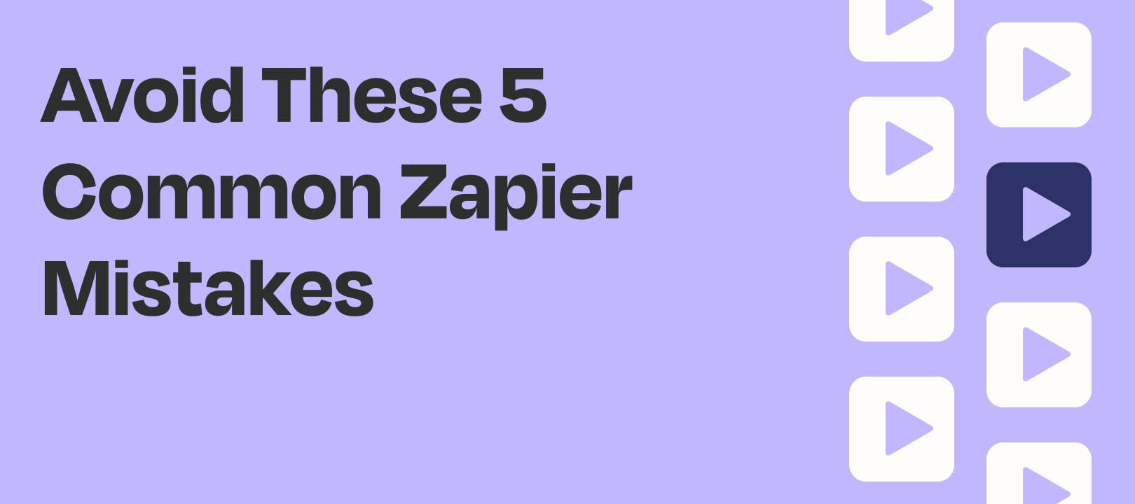 5 Common Mistakes to Avoid when Using Zapier