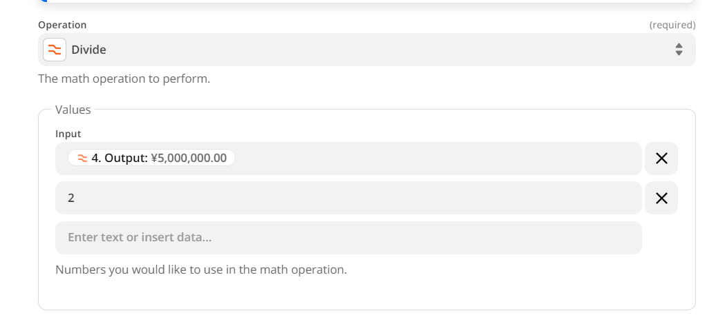 Formatter Math Operations Error Invalid Syntax Only Numeric Values 