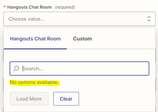 not able to create a webhook in google chat - Google Chat Community