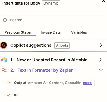 Output from previous step is appearing with the comma separator, not as individual lines. Why?
