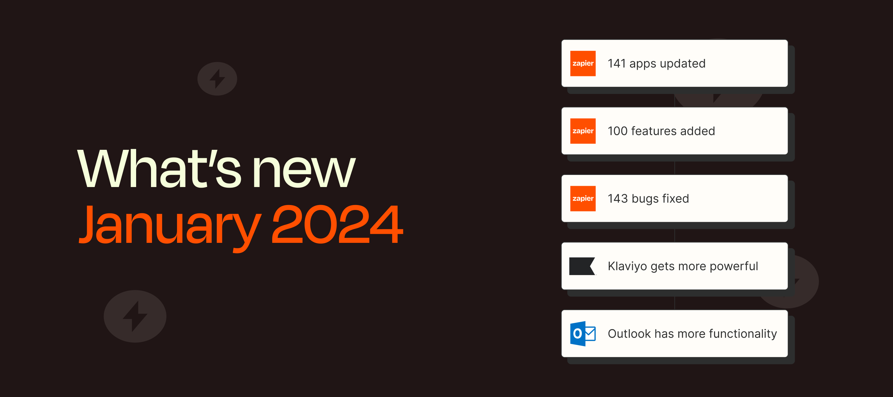 Here are 243 different ways Zapier got better in January 2024