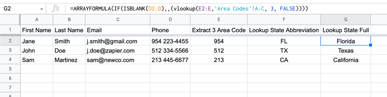 Creating Google Sheets Rows with Array Formulas Zapier Community