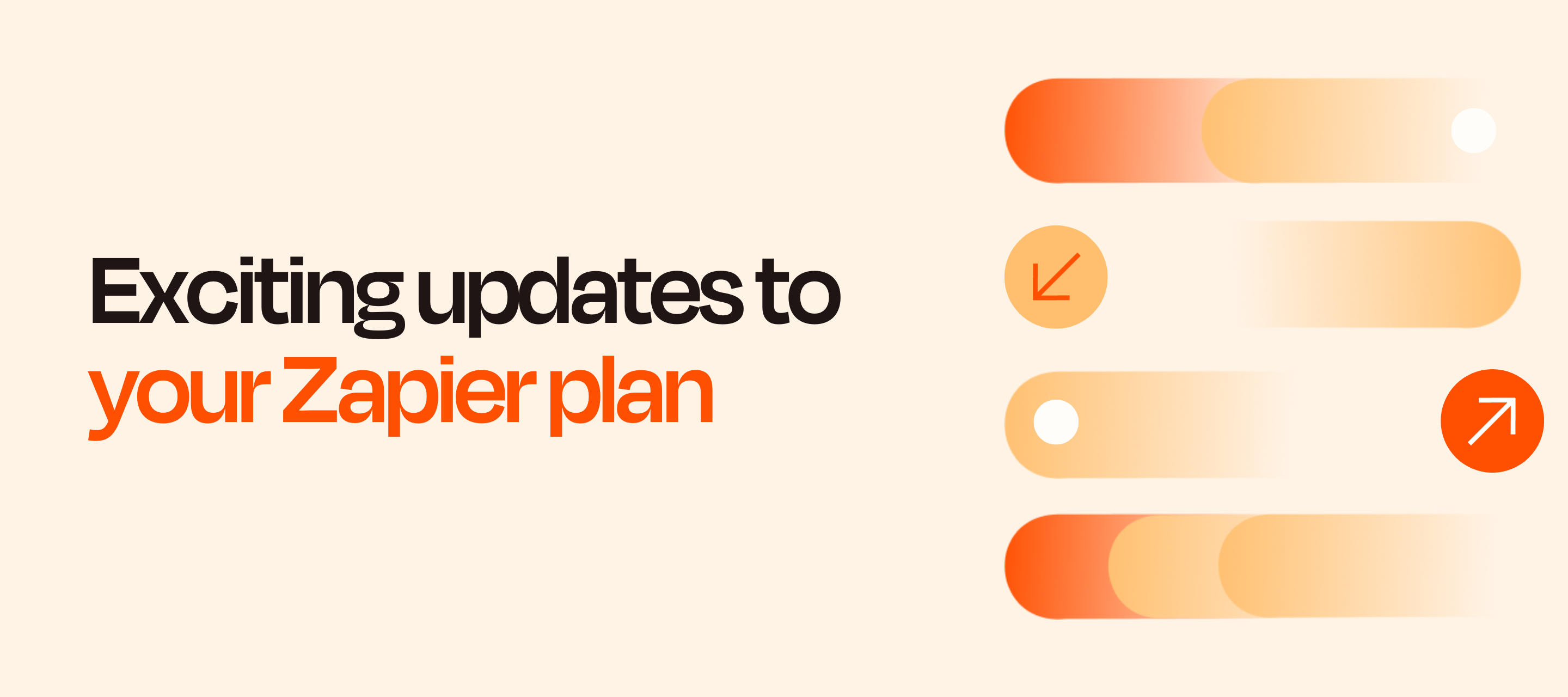 Exciting updates to your Zapier plan!
