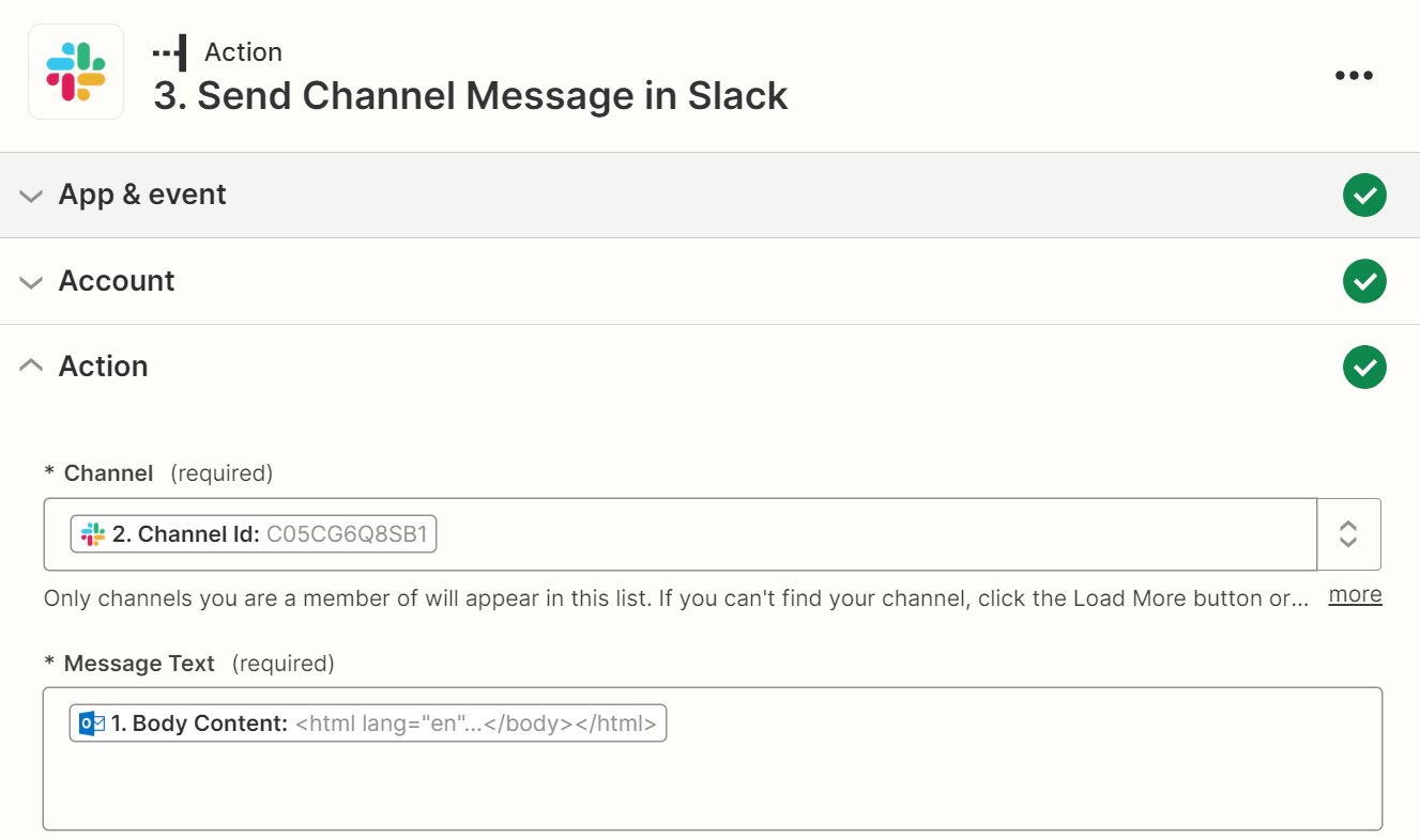 Recruiting process notification in Slack new channel or thread