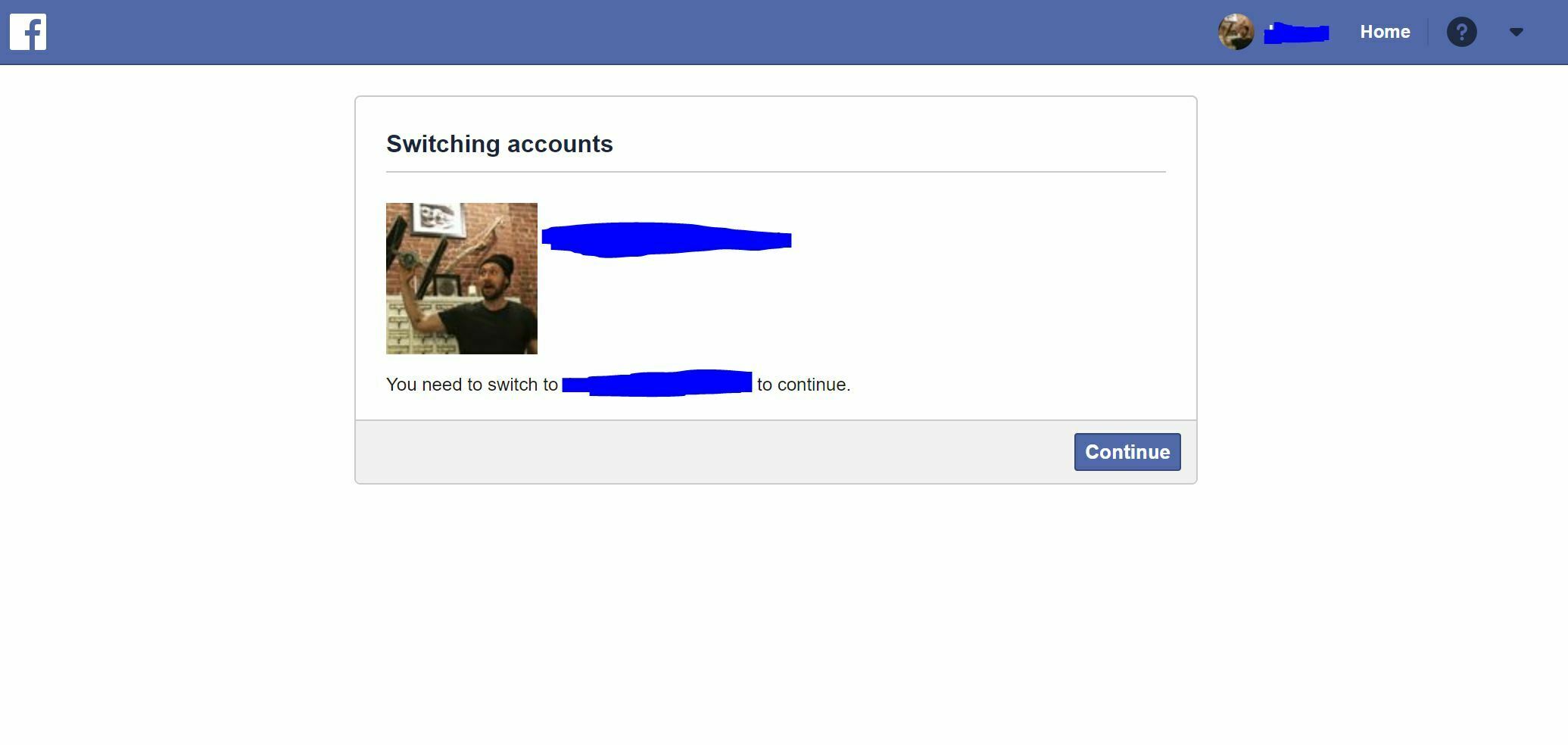 How to Switch Accounts on Facebook