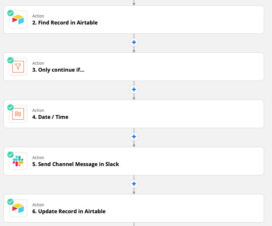 airtable zapier google maps