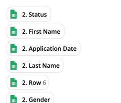 Google Sheet Row ID Not Showing to Select Zapier Community