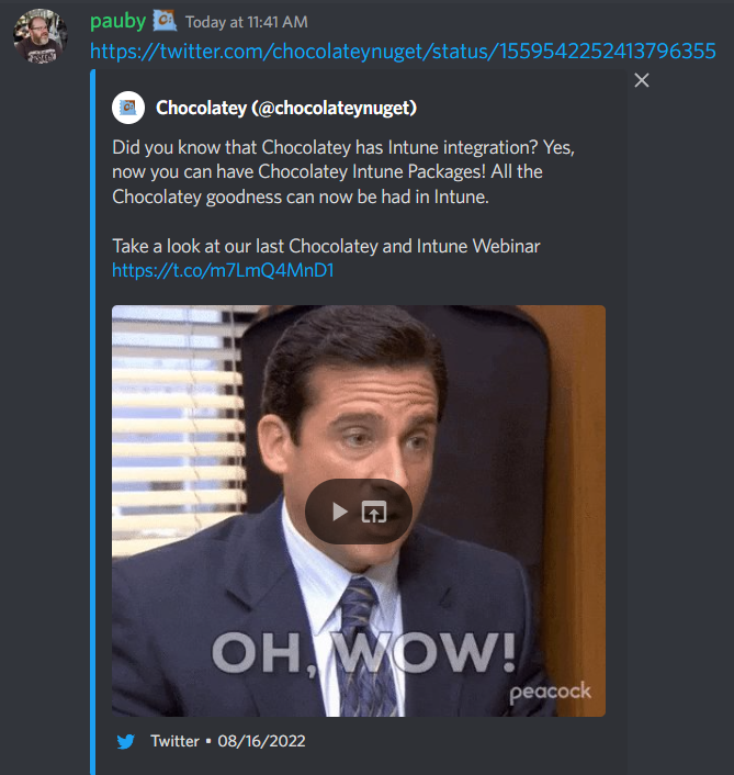 Change if a link should have a preview before sending it – Discord