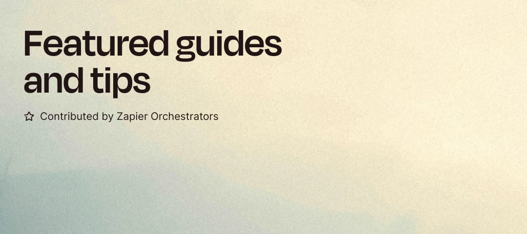 How to create a Zap Run Log with Sub-Zaps and Zapier Tables