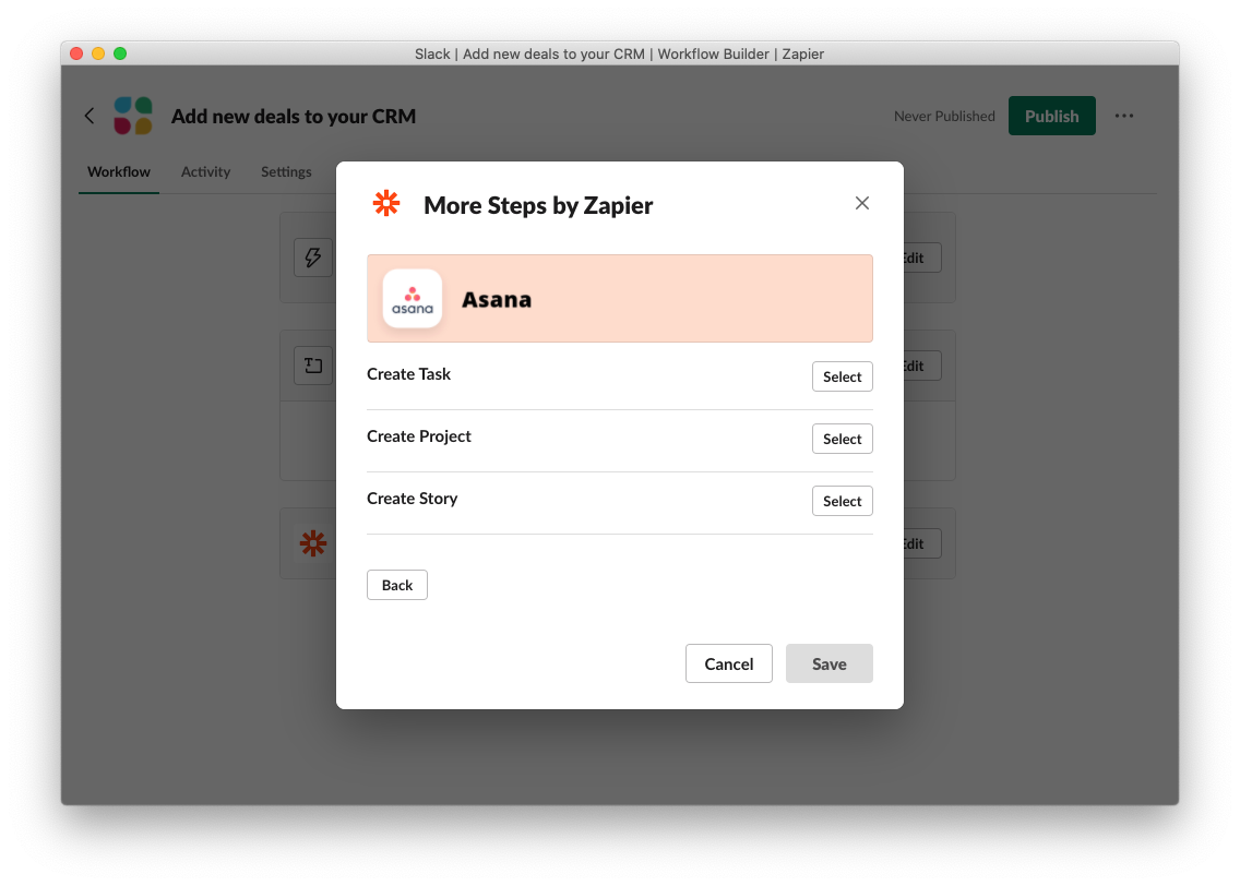 Use 20+ Zapier apps directly in Slack's Workflow Builder Zapier Community