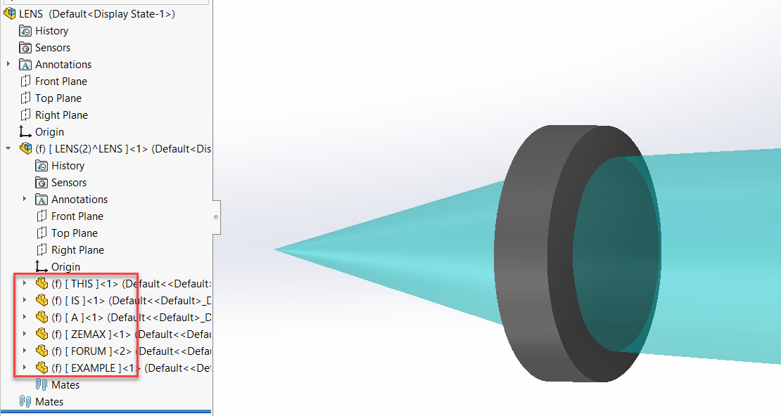 Articulation Hates kedel Importing Step/Iges files in Solidworks | Zemax Community