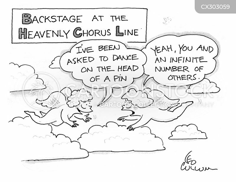 Chorus Lines Cartoons and Comics - funny pictures from Cartoon Collections