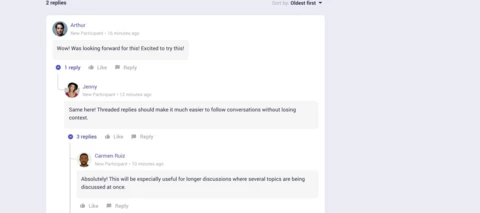 🧵 Threaded Replies Are Here!
